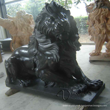 Vente chaude de haute qualité Chine sculpture sur pierre grande statue de lion de pierre